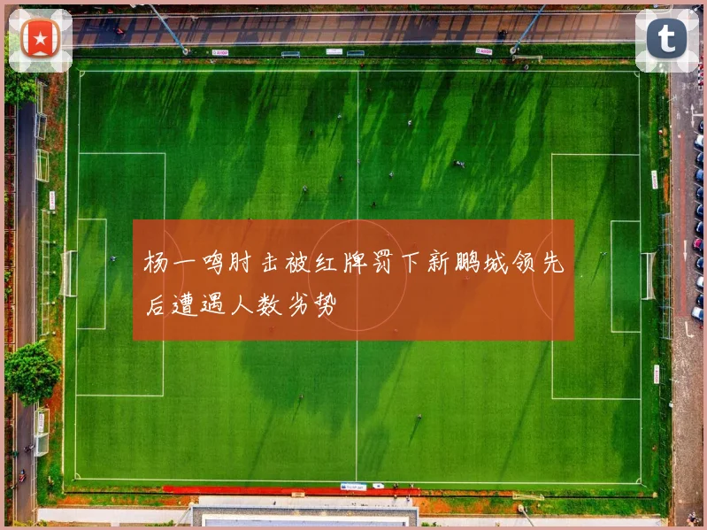 杨一鸣肘击被红牌罚下新鹏城领先后遭遇人数劣势